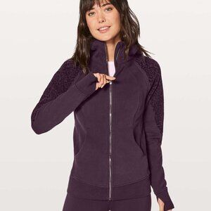 Lululemon Scuba Hoodie Light Cotton Fleece (Floral Flock)